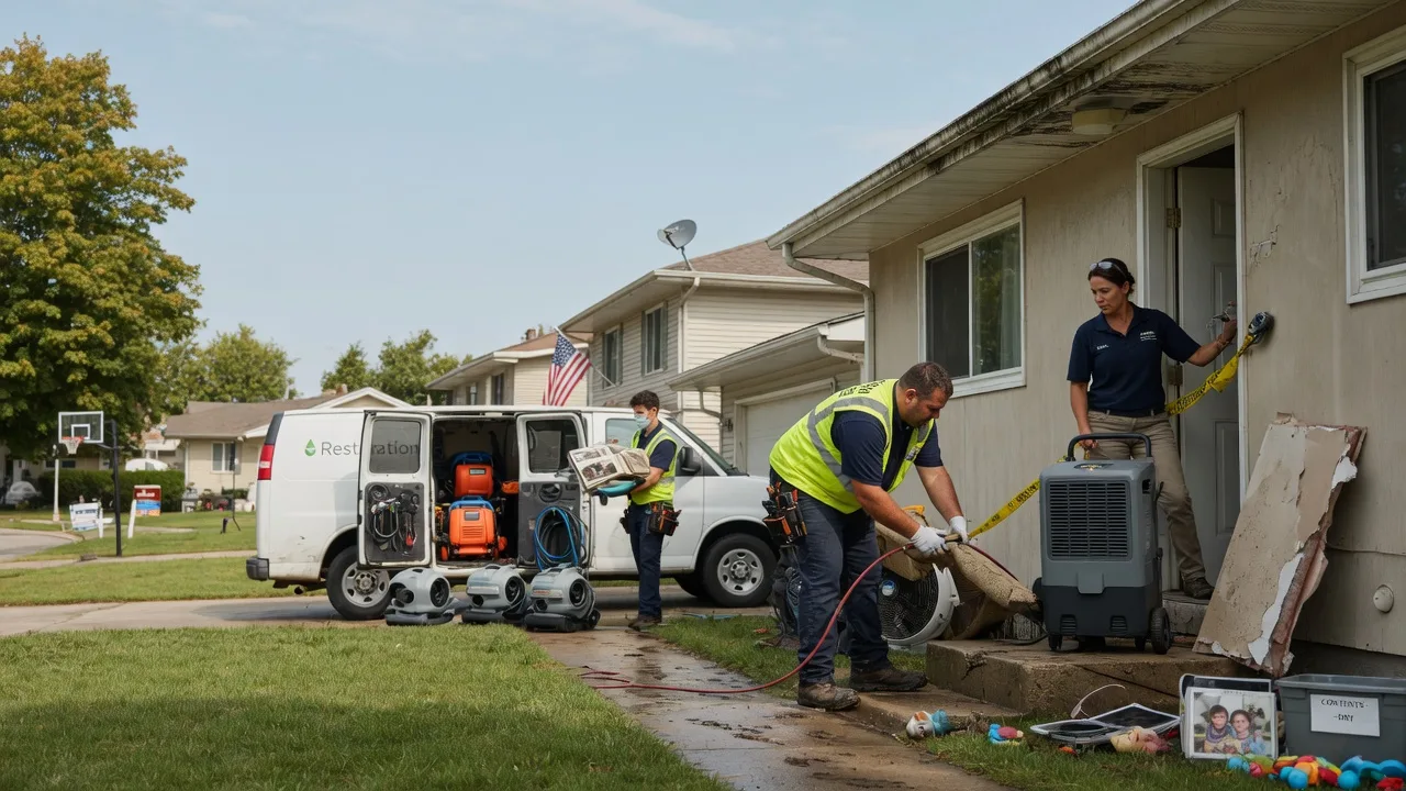 Water Damage Restoration in New Haven, IN near me